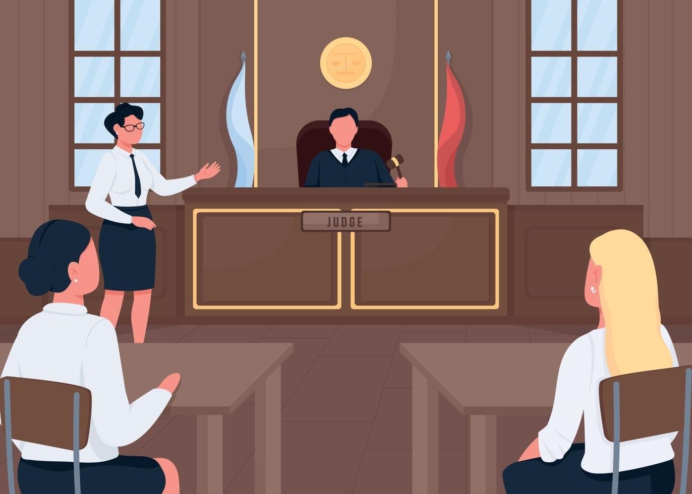 What happens if I miss a court hearing?